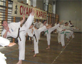 Egzamin w centralnym dojo w Krakowie