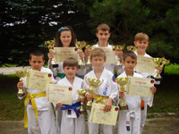 XIV obóz oyama karate dla dzieci w Jeleniewie